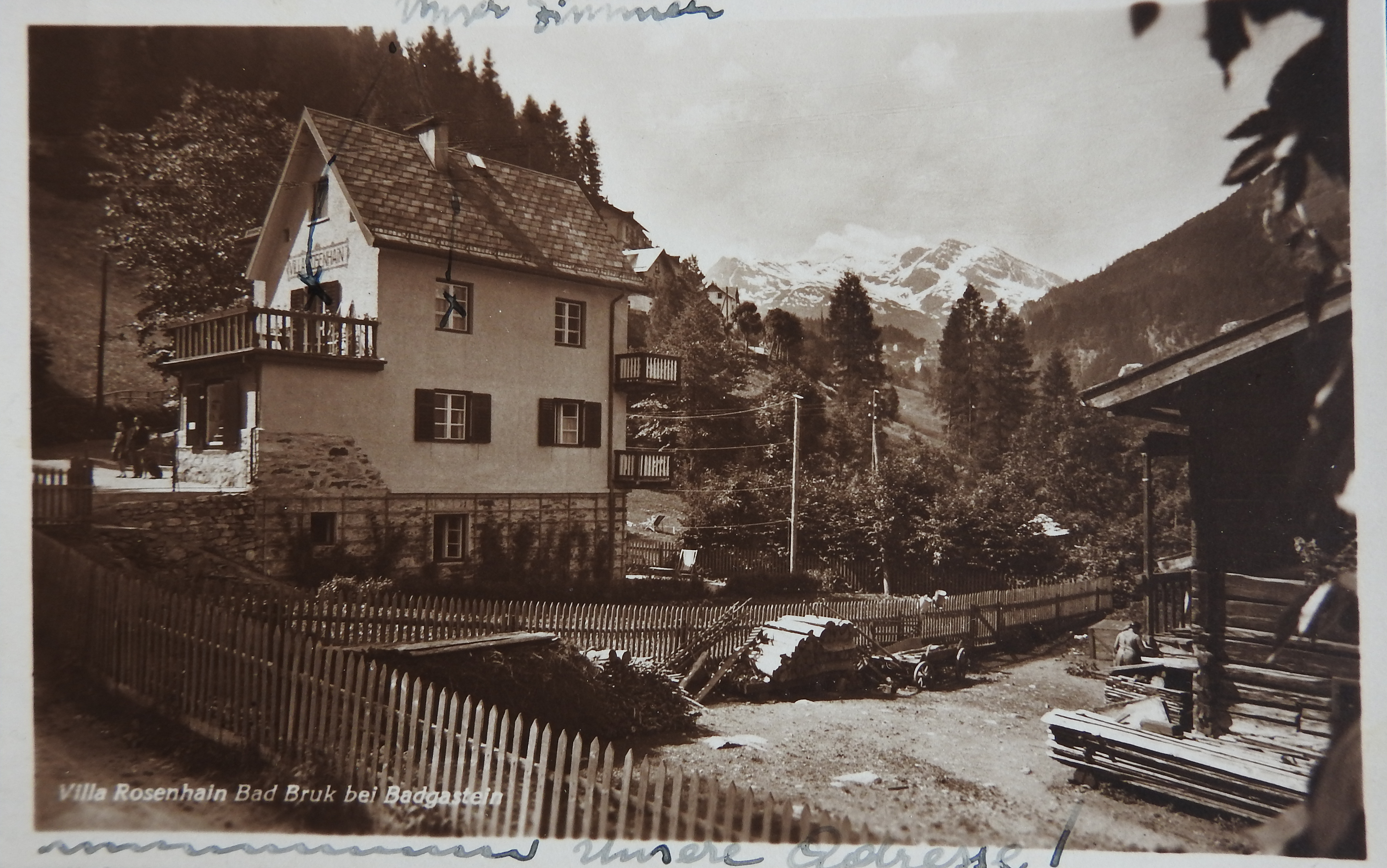 "Villa Rosenhain in Bad Bruk bei Badgastein