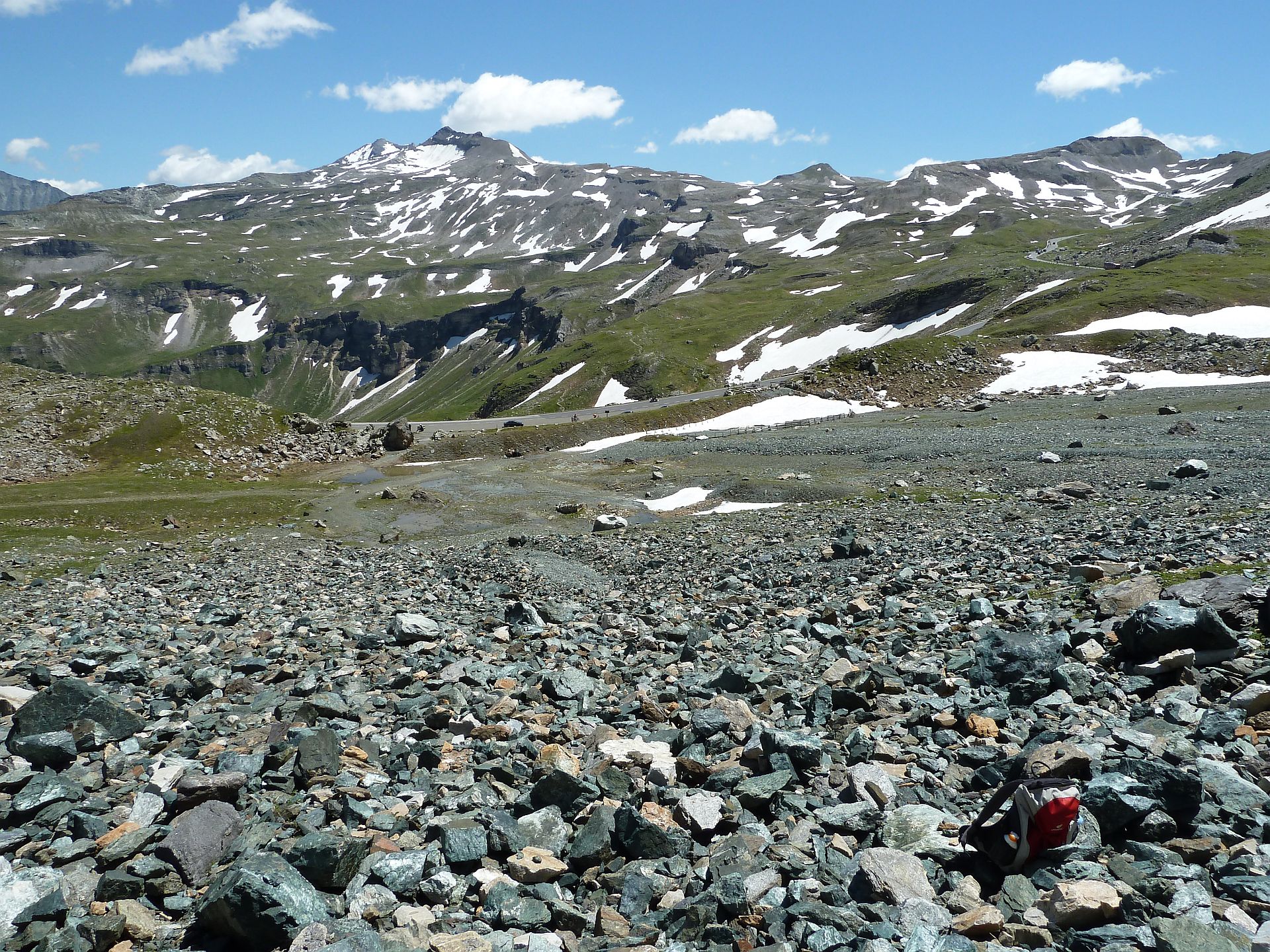 Elendboden mit Rastplatz an der Großglockner Hochalpenstraße
