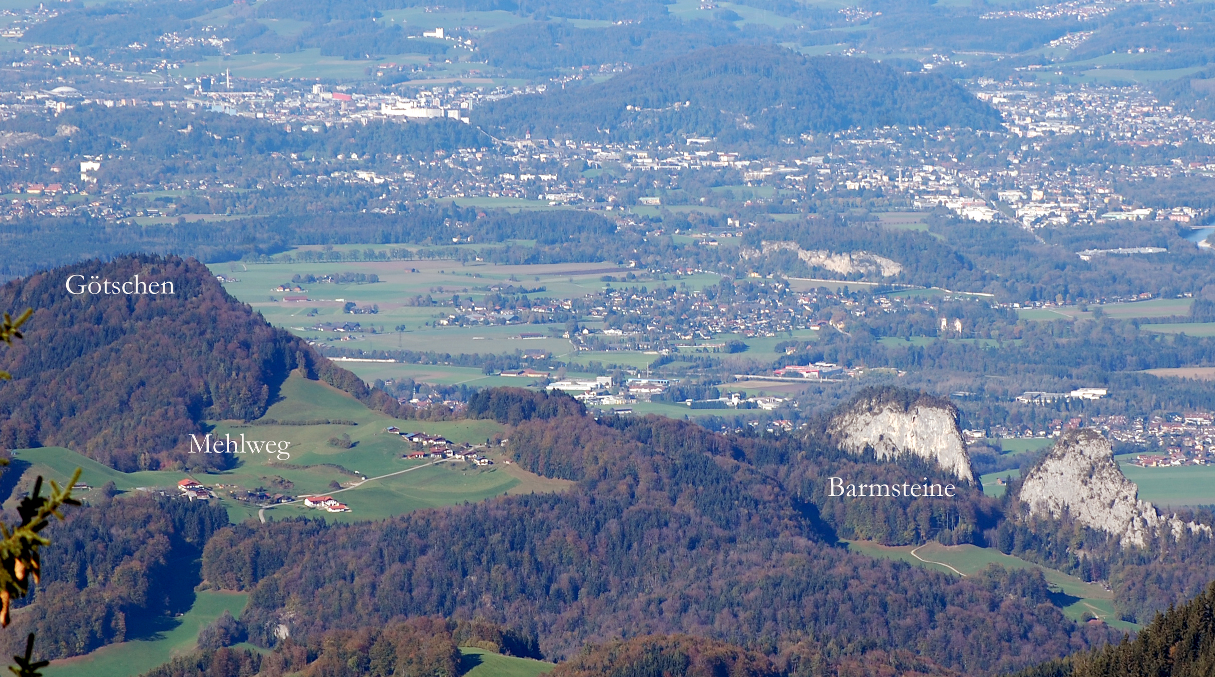 Mehlweg mit den Barmsteinen