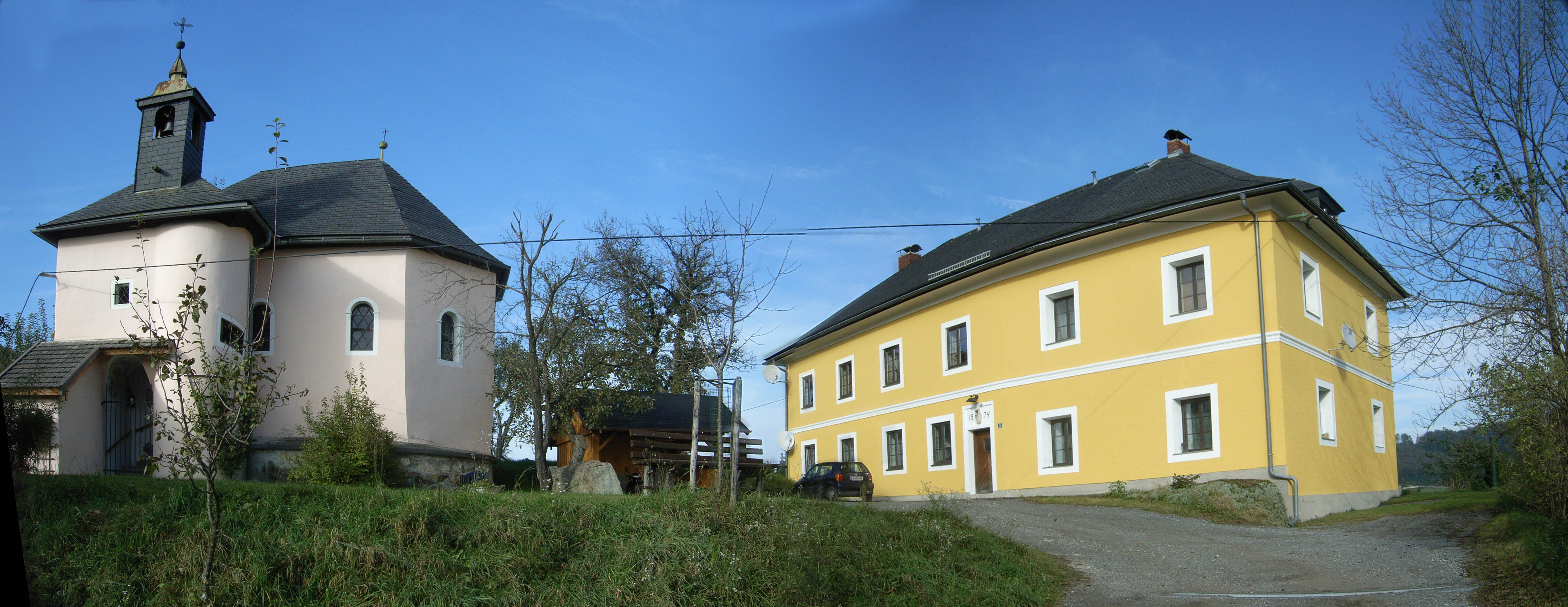 Radeck Kapelle und ehem. Schloss