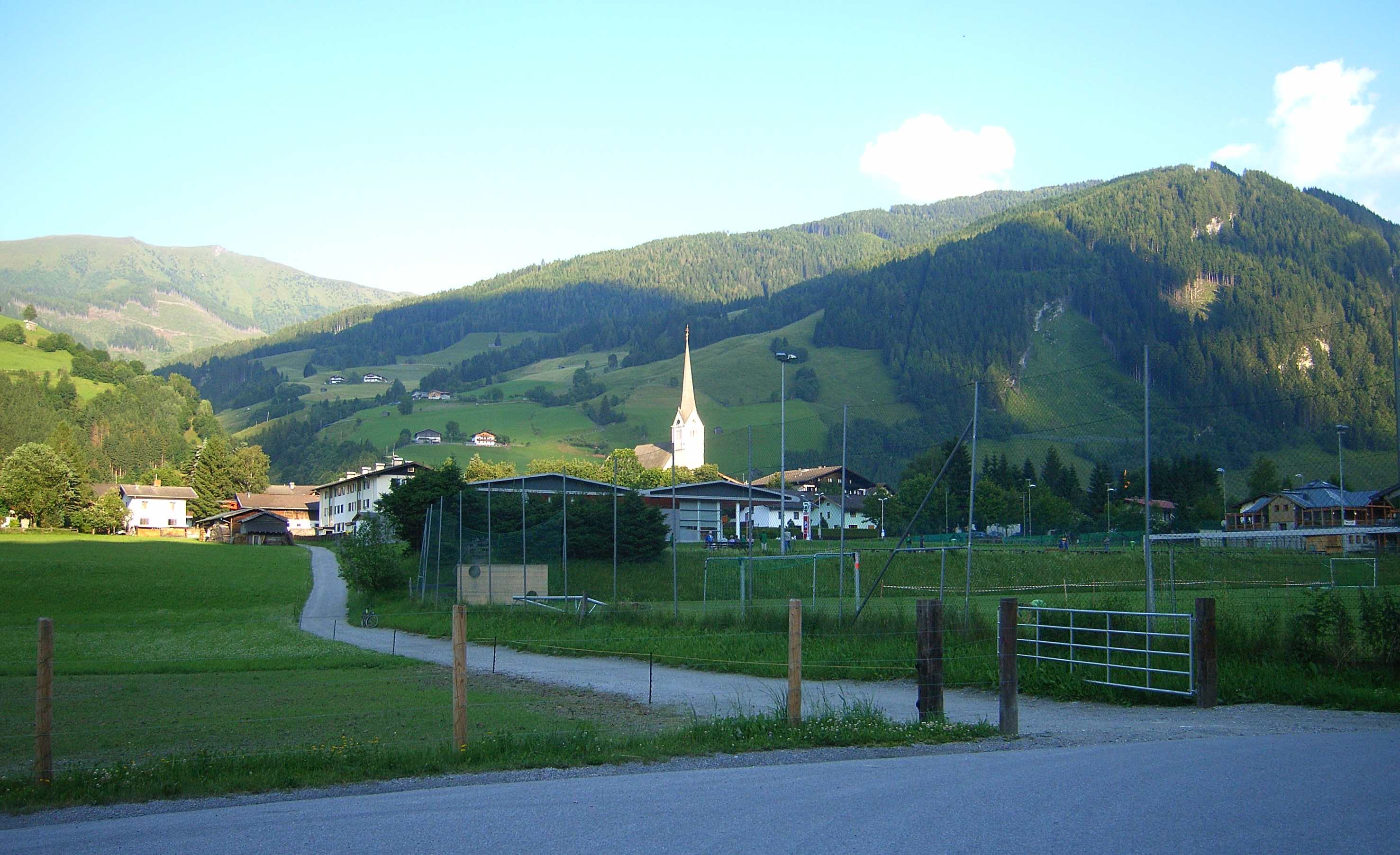 Rauris in der Abendsonne