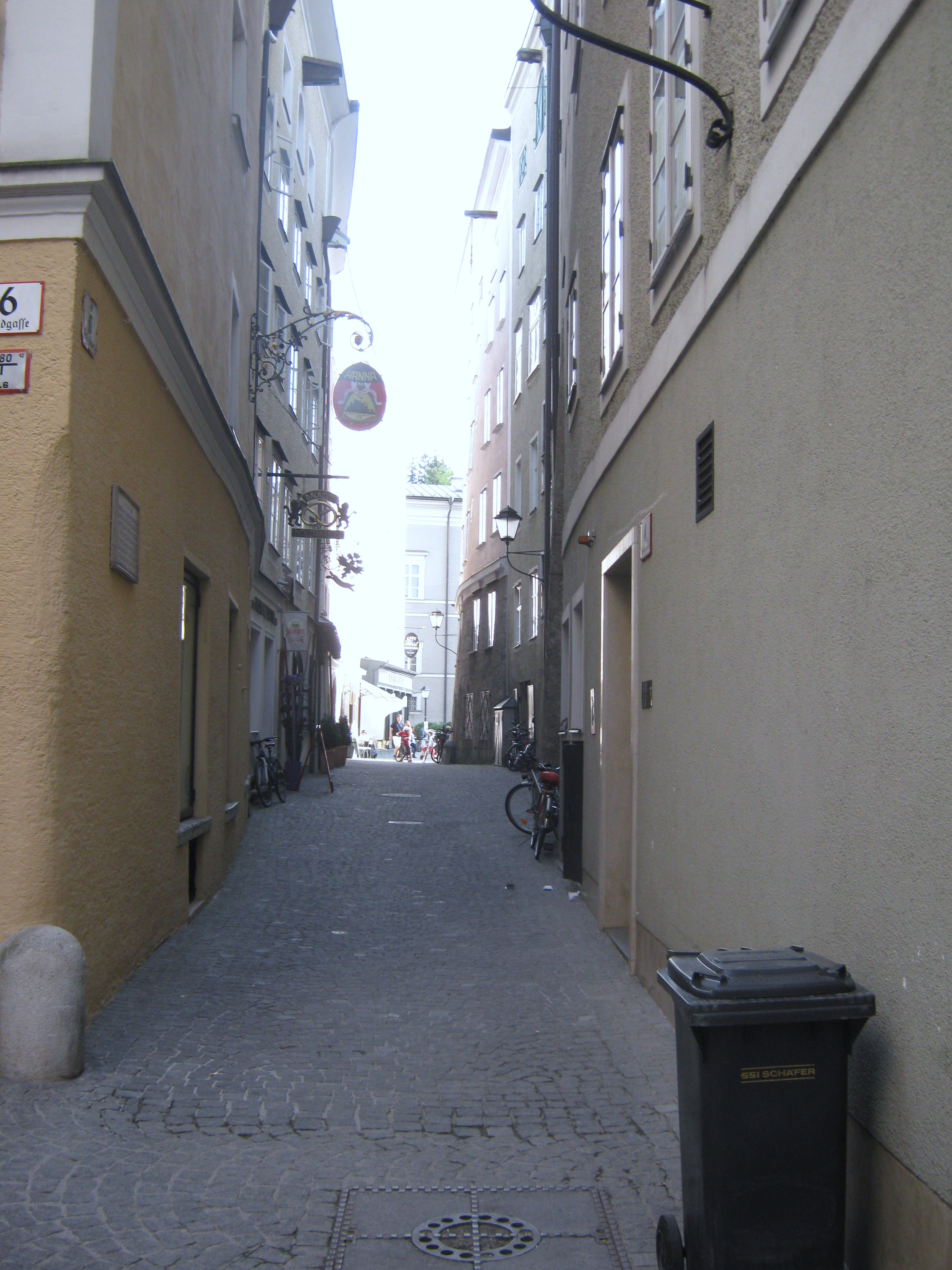Die Brodgasse in der Salzburger Altstadt