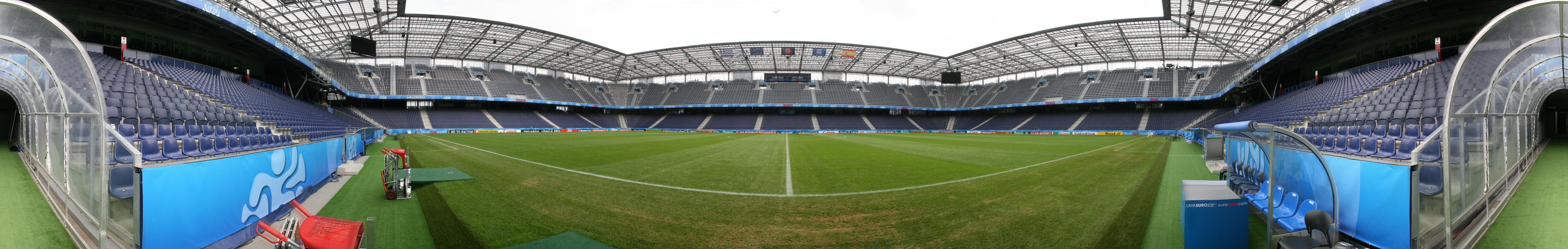 Das EM-Stadion während der UEFA EURO 2008