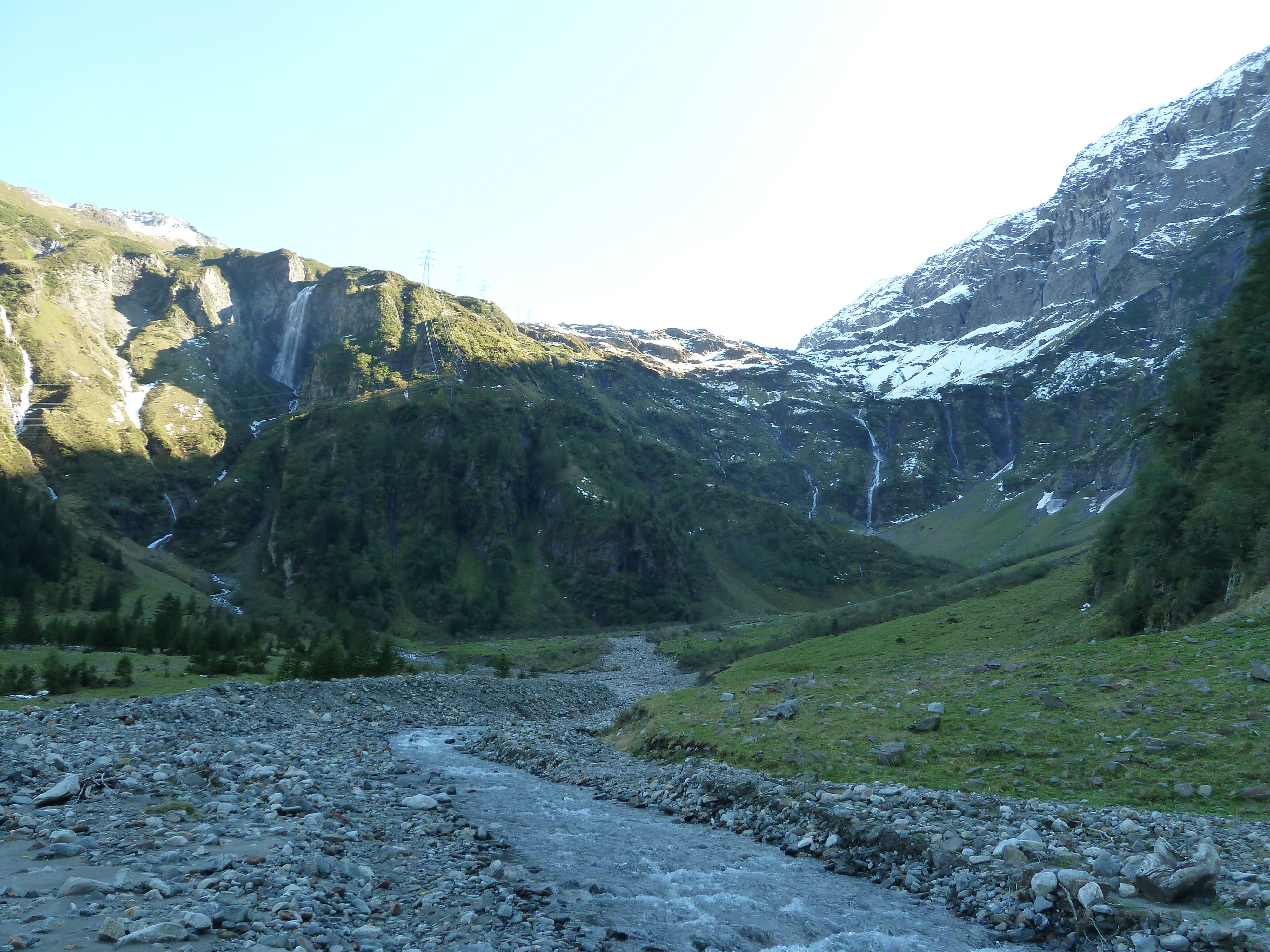 Felberbach; Aufnahme mit Blick auf den Talschluss des Felbertals