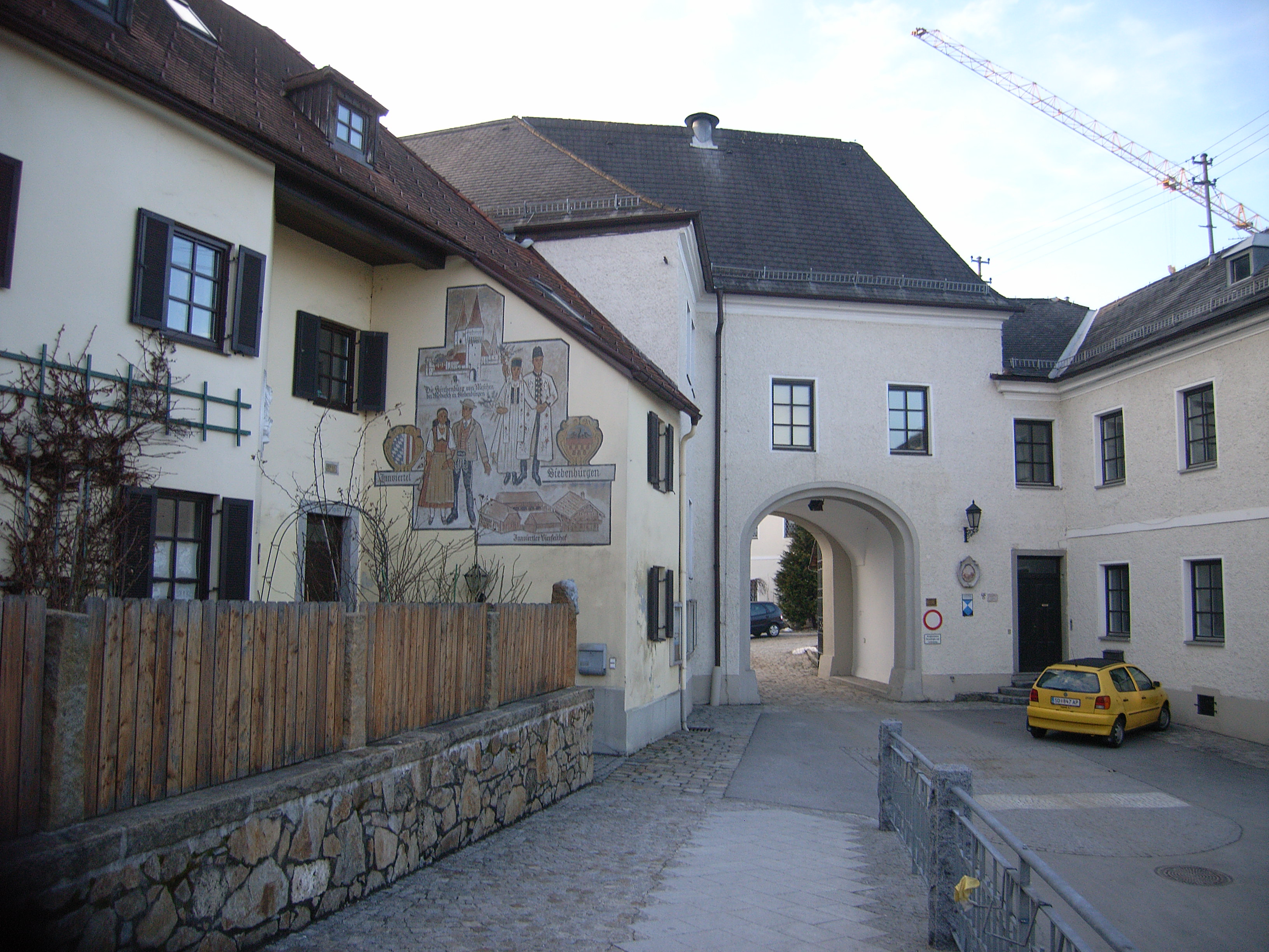 Suben, Eingang zur Strafanstalt