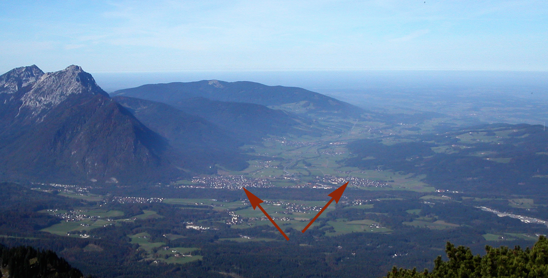 Piding mit Umgebung und Staufen