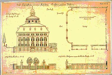 Schloss Pöckstein in Kärnten, Entwurf