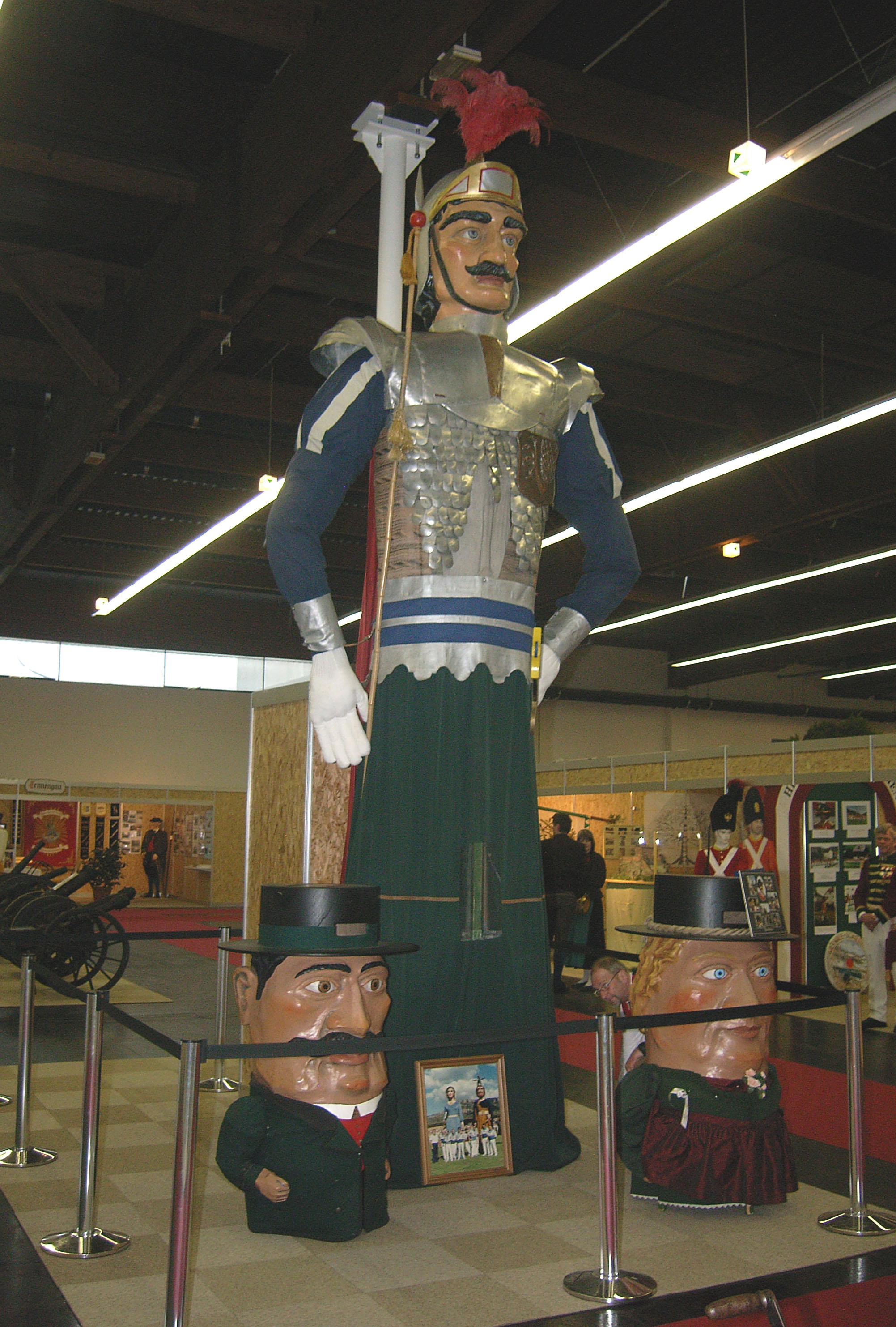 Samson bei der Brauchtumsmesse 2009 im Salzburger Ausstellungszentrum