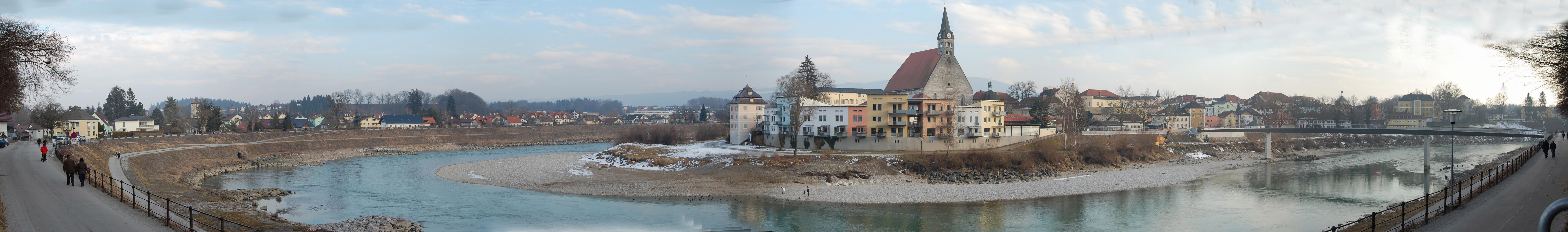 Laufen von Oberndorf bei Salzburg aus