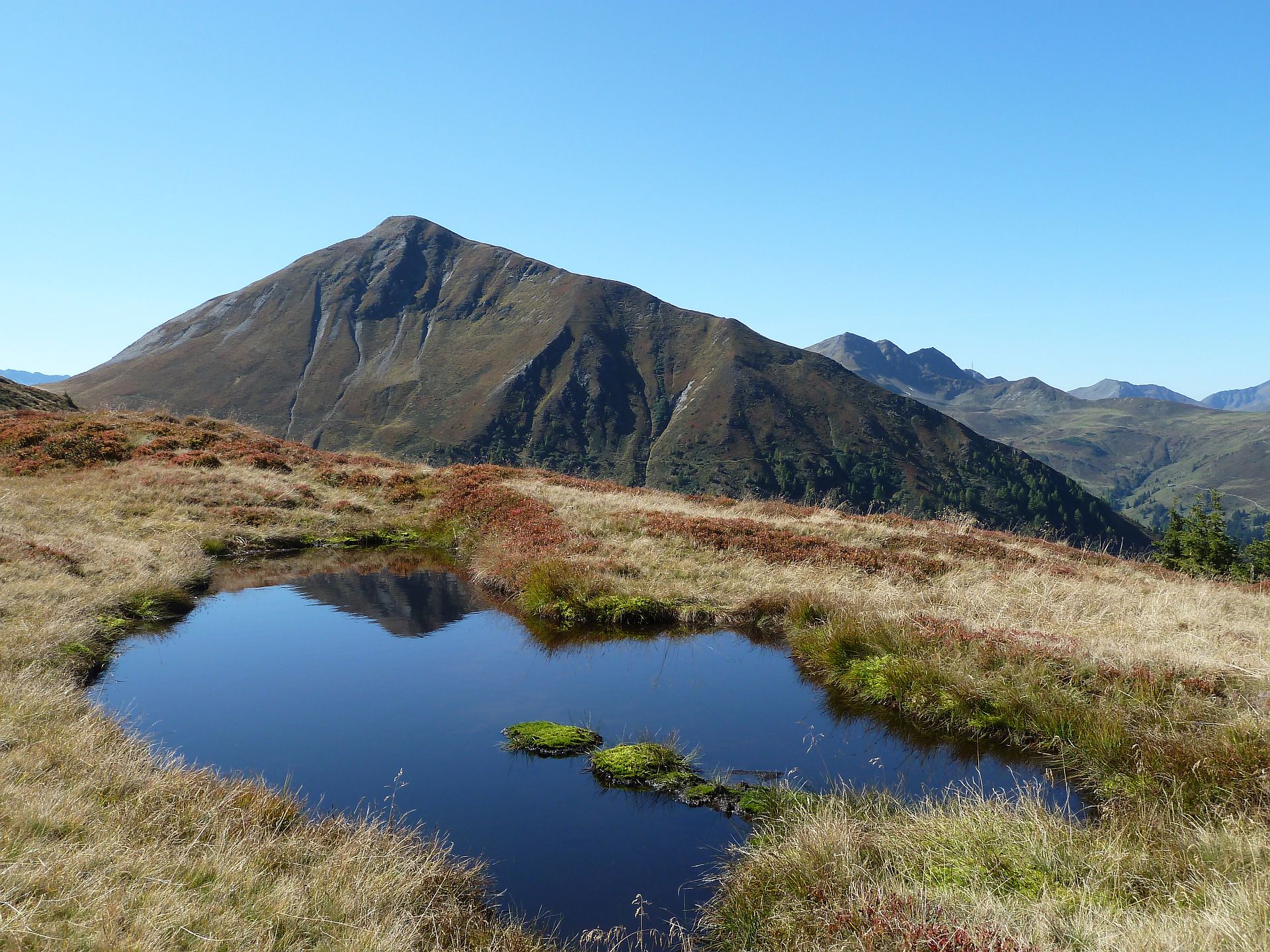 Der Zirmkogel mit seinem Ostabhang