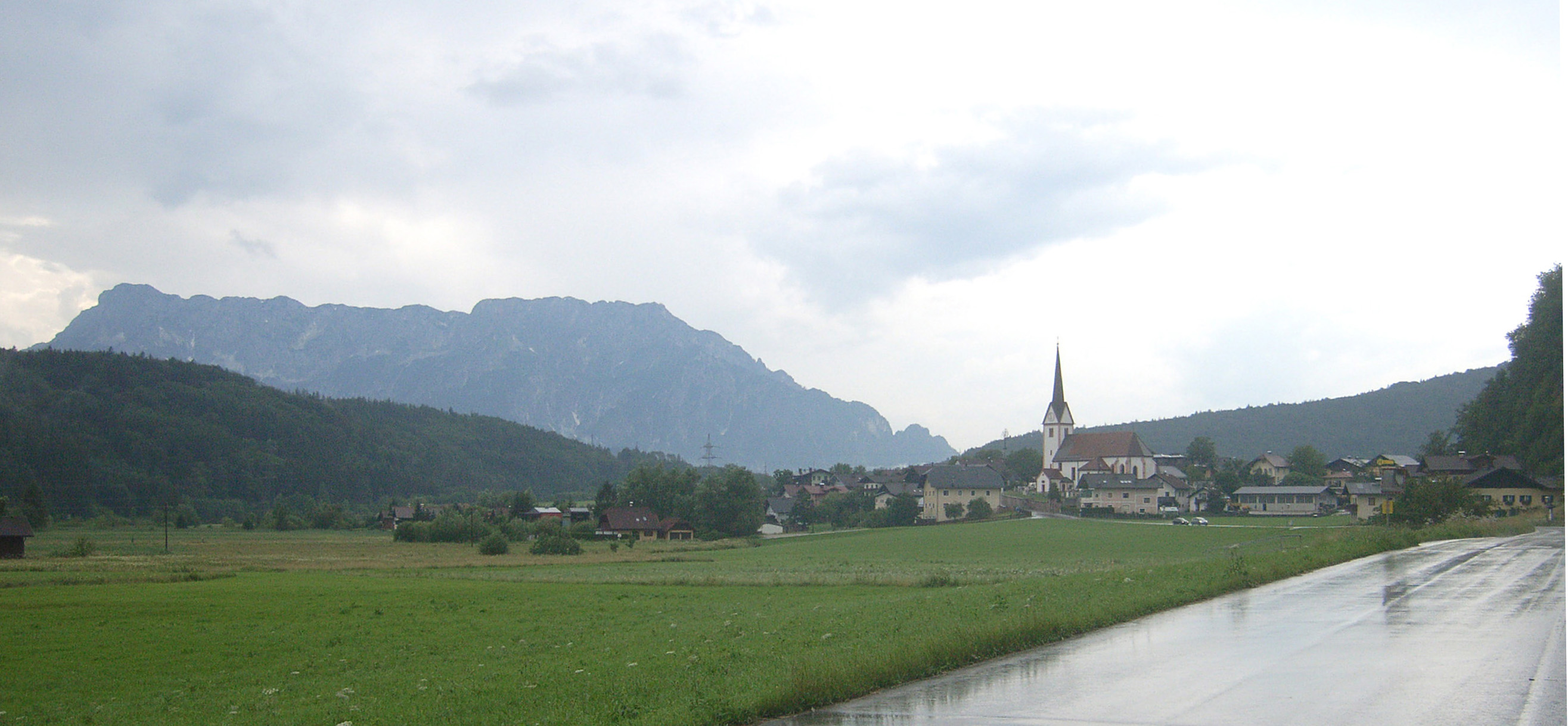 Adnet und der Untersberg