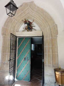 Kirchenportal in St. Martin bei Lofer