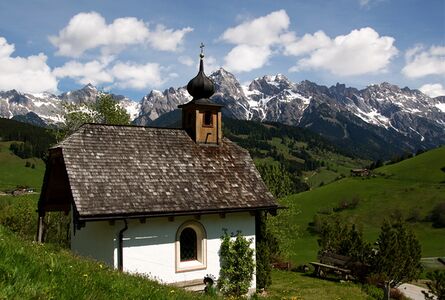 Handlerkapelle St. Franziskus in Hintermoos in Maria Alm am Steinernen Meer.