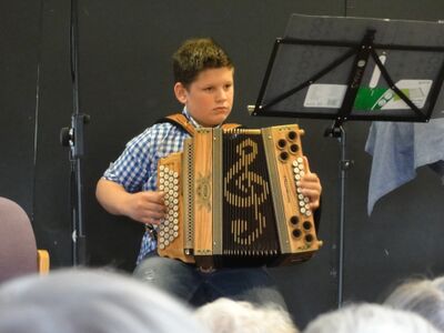 Lukas Strumegger bei der Henndorfer Einkehr