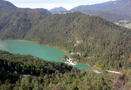 Saalach-Stausee bei Reichenhall