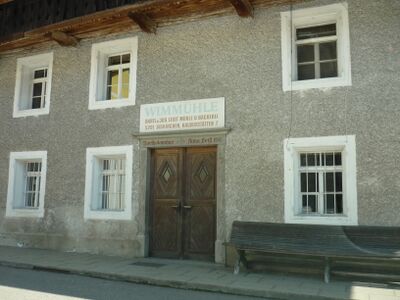 Hausansicht der Wimmühle in Halberstätten