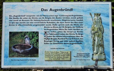 Augenbründl bei St. Brigida, Beschreibung