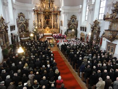 Begräbnisgottesdienst für Roman Roither am 1.2.2013 in Thalgau