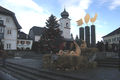 Advent in Strobl, Kirchenplatz