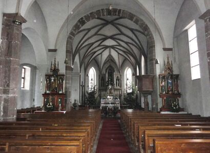 Pfarrkirche Adnet, Innenansicht