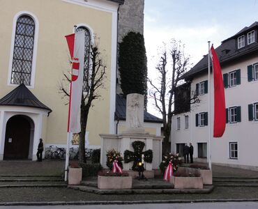 Das Kriegerdenkmal Thalgau, bis 2016