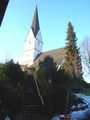Goiser Kirche mit Stiege