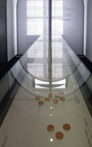 Nach der Neugestaltung 2019: Ausstellungsansicht "Münze".