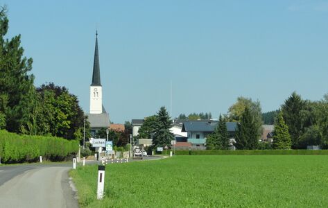 Lochen am See, westliche Ortsansicht