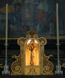 Kopie der Altöttinger Madonna, am Schneeherrenaltar