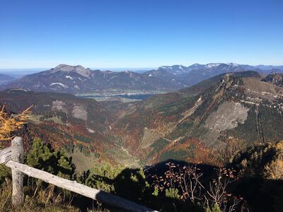 Ausblick vom Pitschenberg, in der Bildmitte, der Taleinschnitt ist das Zinkenbachtal.