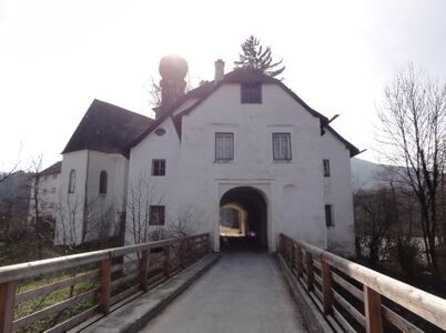 Zugang zum ehemaligen Kloster