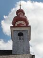Turmansicht der Filialkirche in Weng.