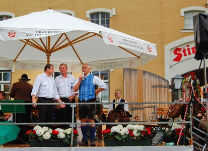 Moderator Fritz Egger, Mai 2012