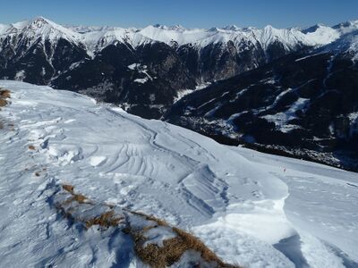 Blick nach Nordosten, Kötschachtal und Bad Gastein.