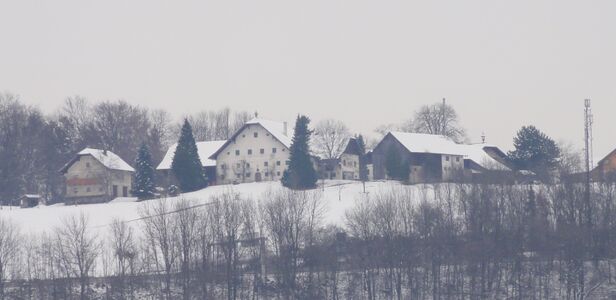 Nußdorf, Sam Berg; südliche Ansicht