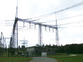 380 KV Anschlussstelle beim Umspannwerk Salzburg