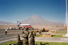 Ankunft in Arequipa im Altoplano
