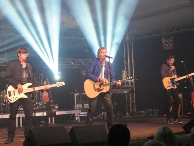 Nik P. bei seinem Auftritt am 25.7.2014 in Thalgau