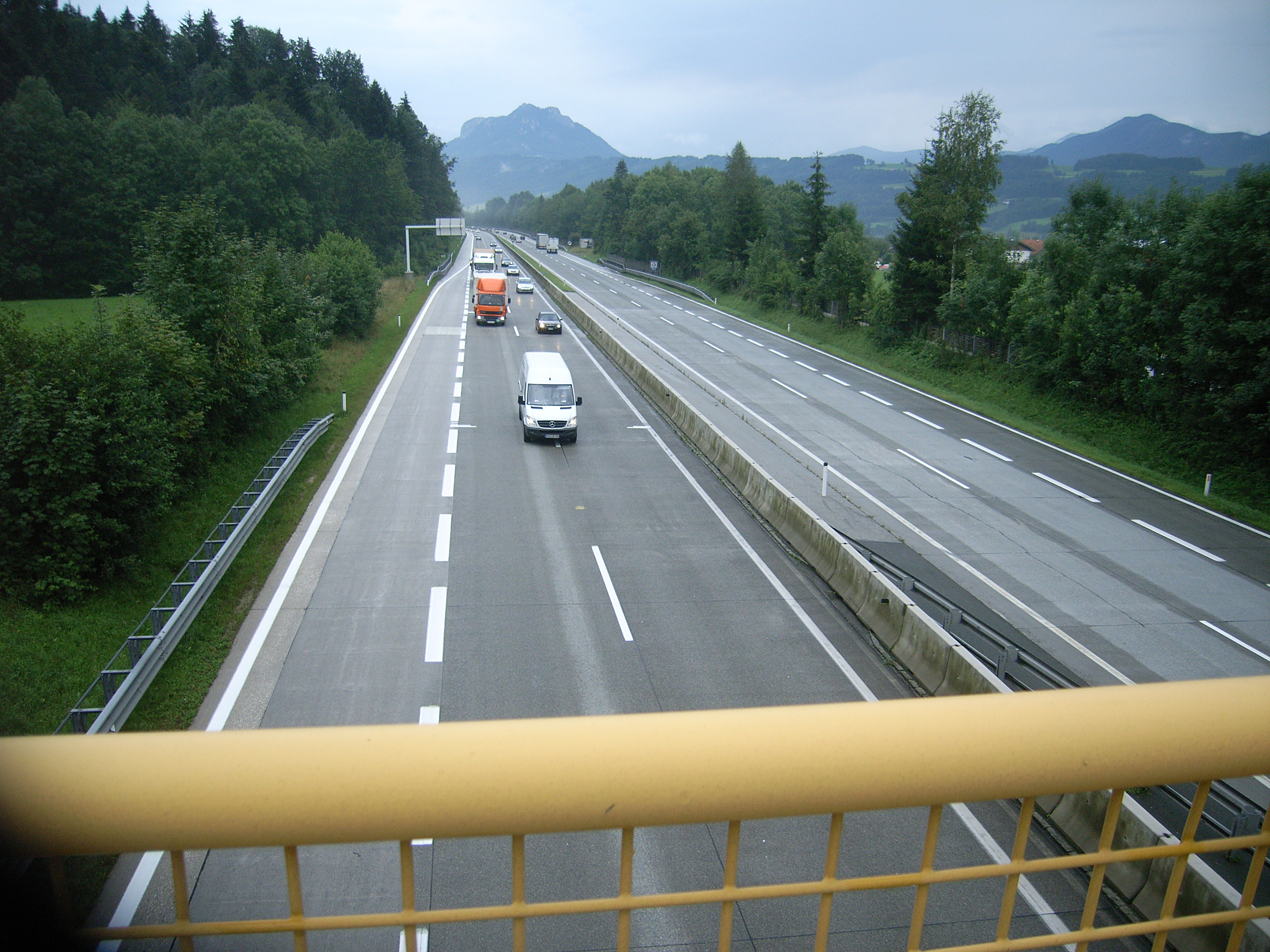 Westautobahn bei Thalgau