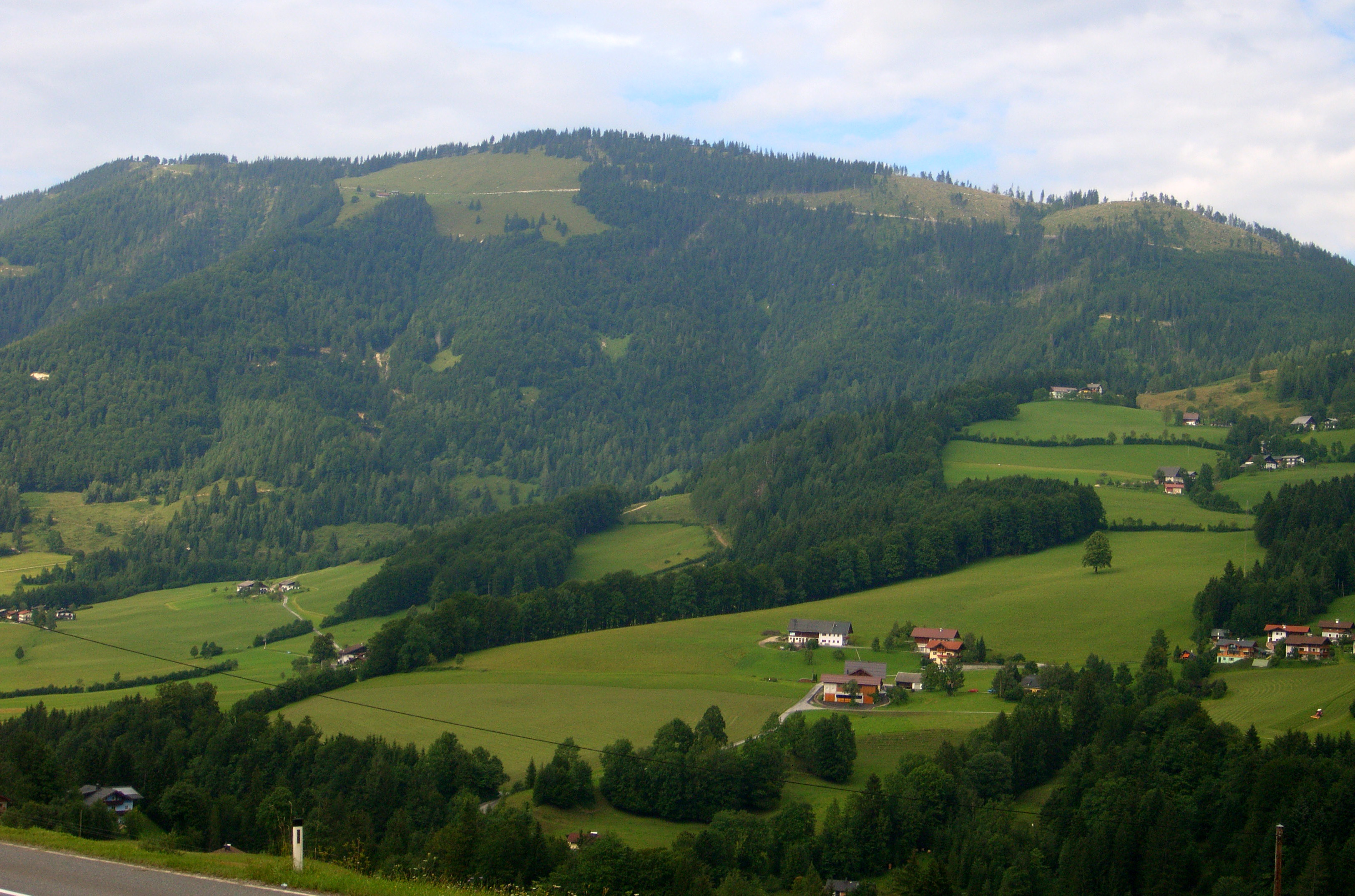 Blick von Krispl zum Ochsenberg