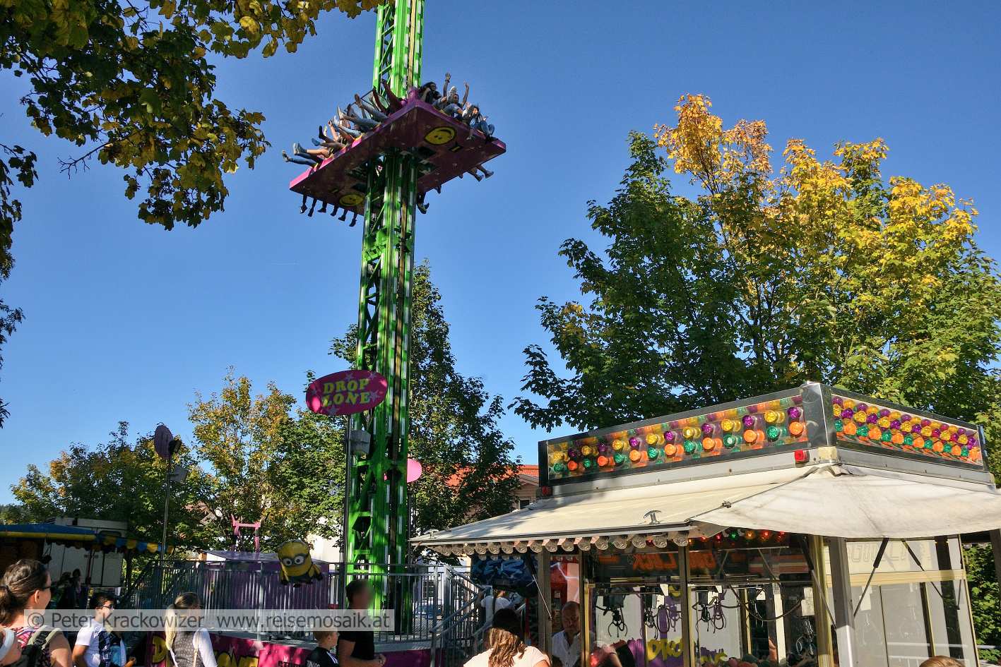 Ruperti-Stadtfest 2019, "Fahrende Geschäfte" auf dem Lötschenparkplatz.