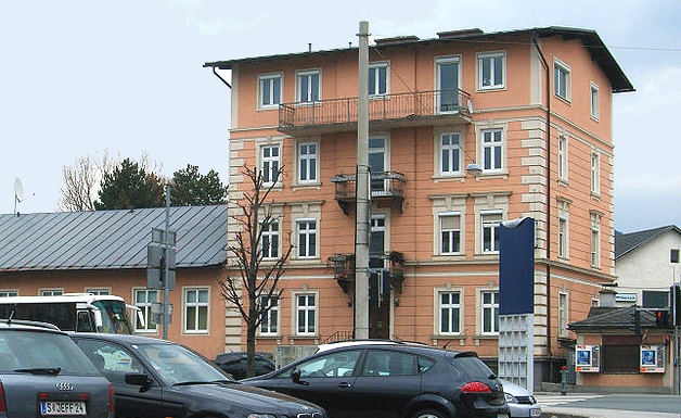 Versammlungslokalität der Pfingstgemeinde in Salzburg Vogelweiderstraße (früher war dies der Gasthof Paischer)