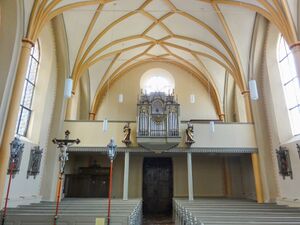 Pfarrkirche Hof, Chorseite.JPG